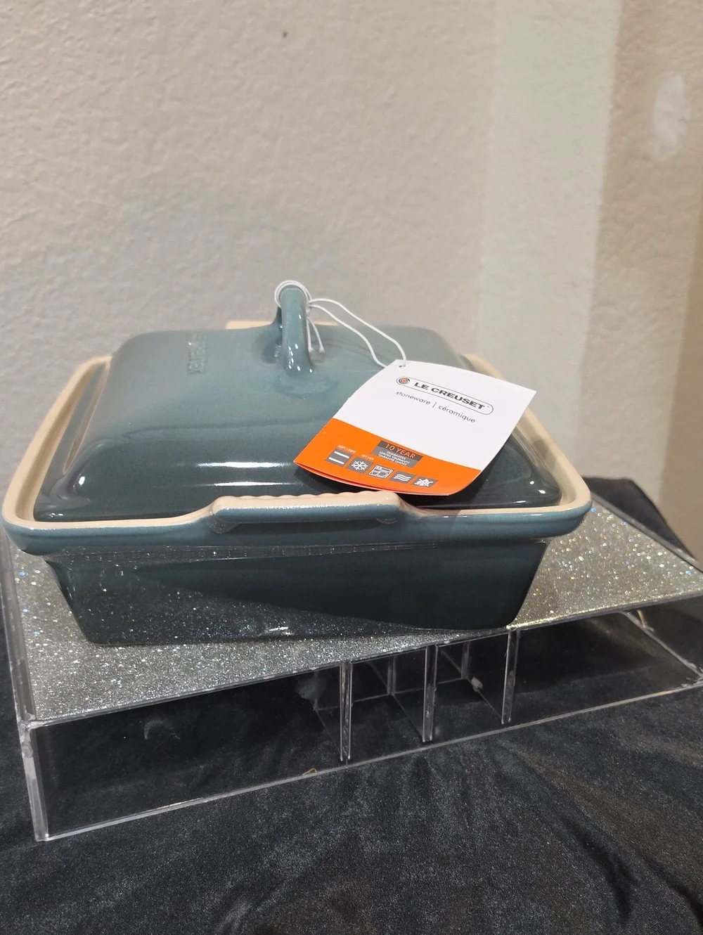 Le Creuset Heritage Shallow Square Casserole Dish- Ocean